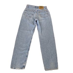Vintage 90's Levi's 555 'The Big Jean' silver tab